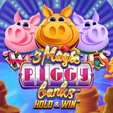 3 Magic Piggy Banks Hold & Win game tile